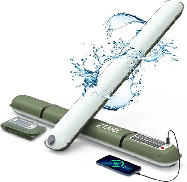 Lampe rechargeable pliable pour camping et plein air